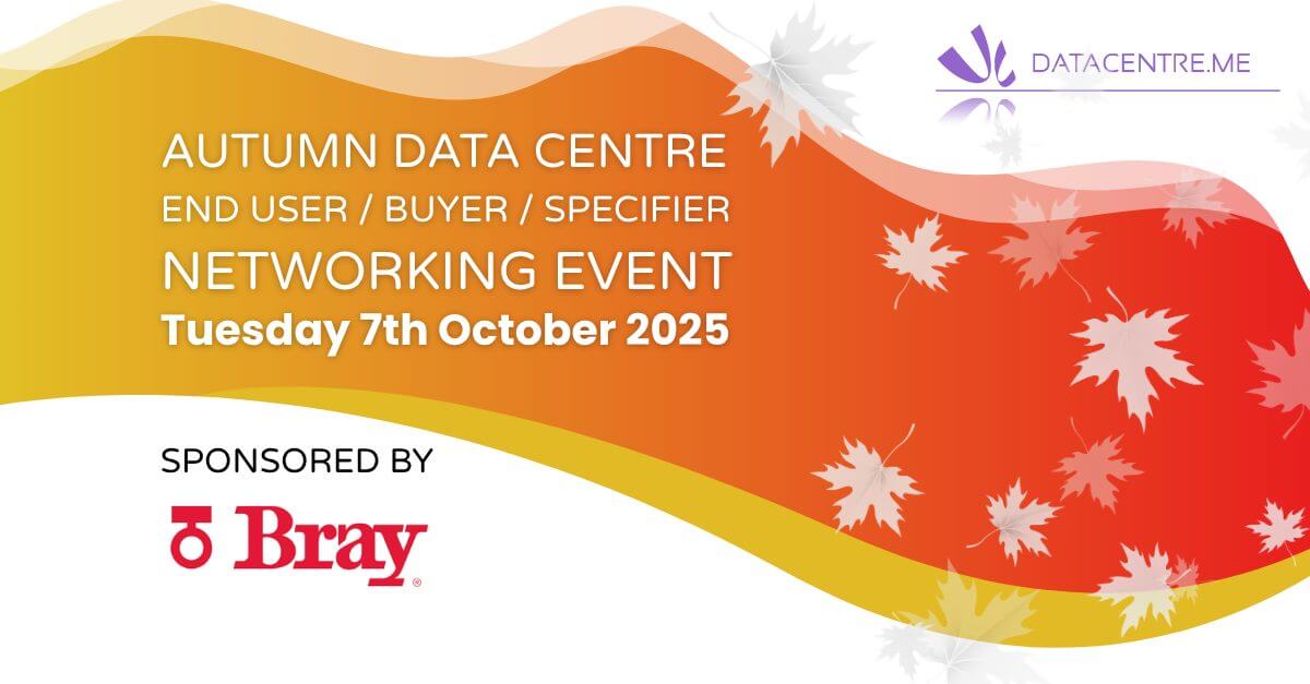 BRAY is delighted to sponsor the DCME Data Centre End User / Buyer / Specifier networking event in central London on 7th October. Join the crowd! REGISTER TODAY! bit.ly/4mXkCaD