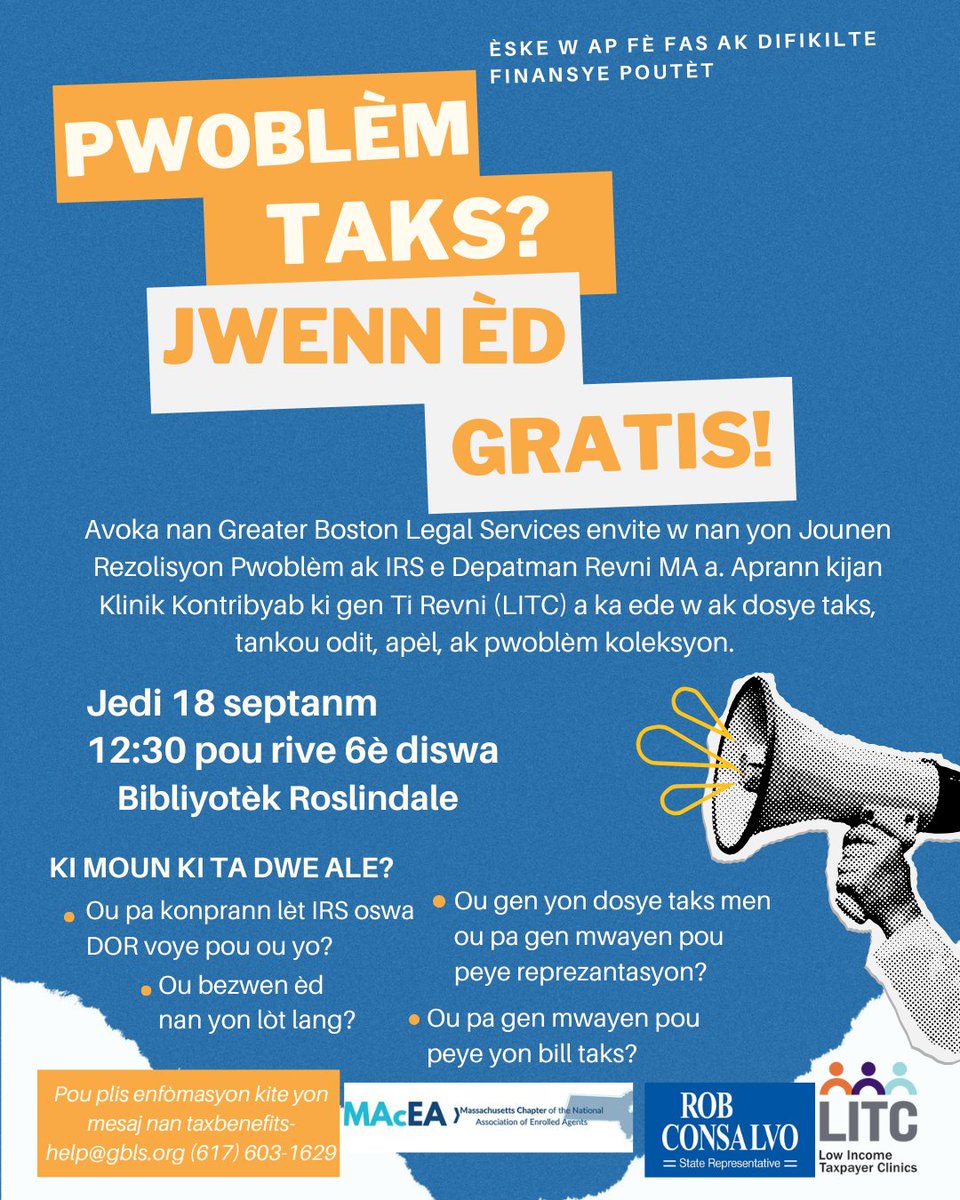 Boston Tax Help Coalition tweet media