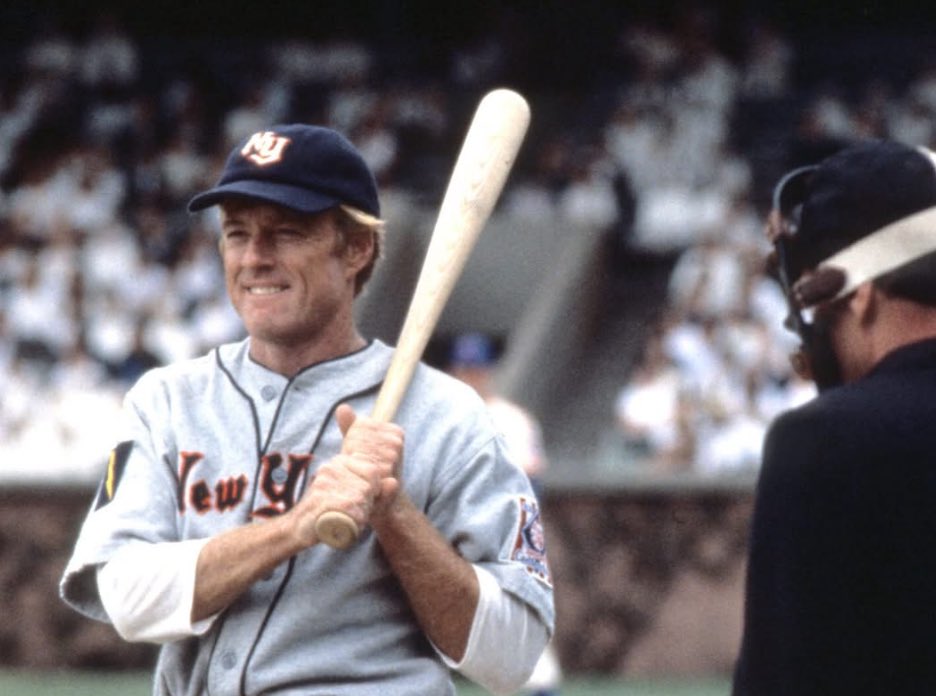 Que barbaridad, murió “The Natural”.
#QEPD Robert Redford (1936-2025).