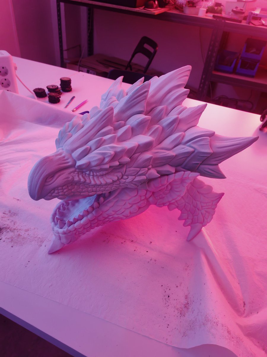 Revivimos un poco Twitter con el avance de la cabeza de Rathalos