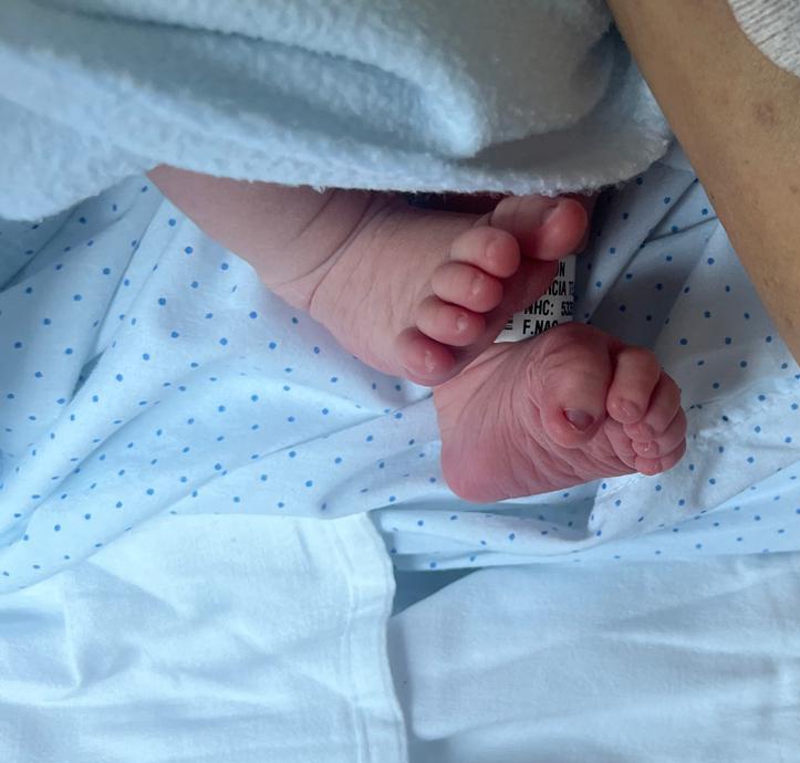 La vida me demuestra, una vez más, que no hay propósito mayor que esto. Bienvenido, Santiago ❤️