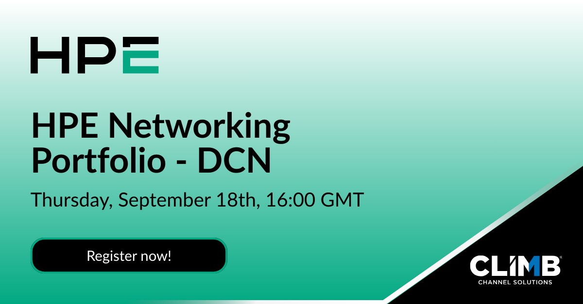 Climb Channel Solutions Ireland (@climbcs_ie) on Twitter photo Unlock the power of AI and cloud-native innovation in networking! 🚀 Join <a href="/HPE_Aruba_NETW/">HPE Aruba Networking</a>' webinar to discover how our new Data Center portfolio can help you transform your business.
arubanetworks.zoom.us/webinar/regist…
#HPE #AINetworking #HybridCloud #ChannelPartners Unlock the power of AI and cloud-native innovation in networking! 🚀 Join <a href="/HPE_Aruba_NETW/">HPE Aruba Networking</a>' webinar to discover how our new Data Center portfolio can help you transform your business.
arubanetworks.zoom.us/webinar/regist…
#HPE #AINetworking #HybridCloud #ChannelPartners
