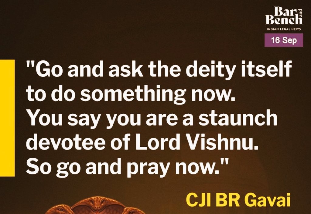 In the last few months, CJI Gavai has completely changed my perception about Justice Gavai.