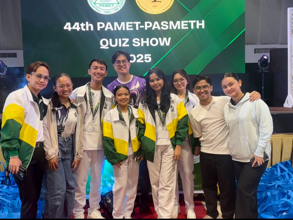 heightdrogen's tweet image. Super proud of our PAMET Quiz Show reps! 💛💚👏

On behalf of the Wesleyan community and the MedTech Department, congrats on fighting a good fight. As your coach, I’ve seen your hard work and determination, truly inspiring! 🙌✨