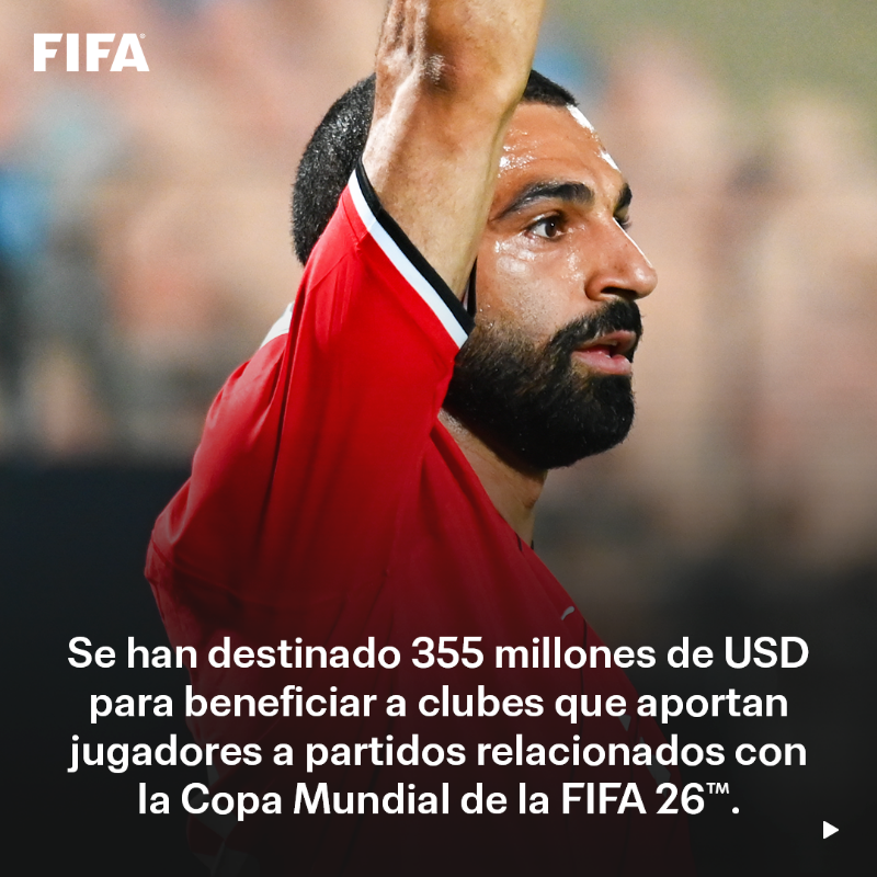 fifacom_es's tweet photo. Una cantidad sin precedentes destinada a recompensar a un número récord de clubes 🙌

Por primera vez, el programa ayudará directamente a todos los clubes que cedan jugadores para la fase de clasificación de la Copa Mundial de la FIFA.