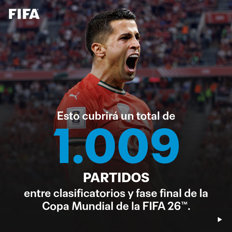 fifacom_es's tweet photo. Una cantidad sin precedentes destinada a recompensar a un número récord de clubes 🙌

Por primera vez, el programa ayudará directamente a todos los clubes que cedan jugadores para la fase de clasificación de la Copa Mundial de la FIFA.
