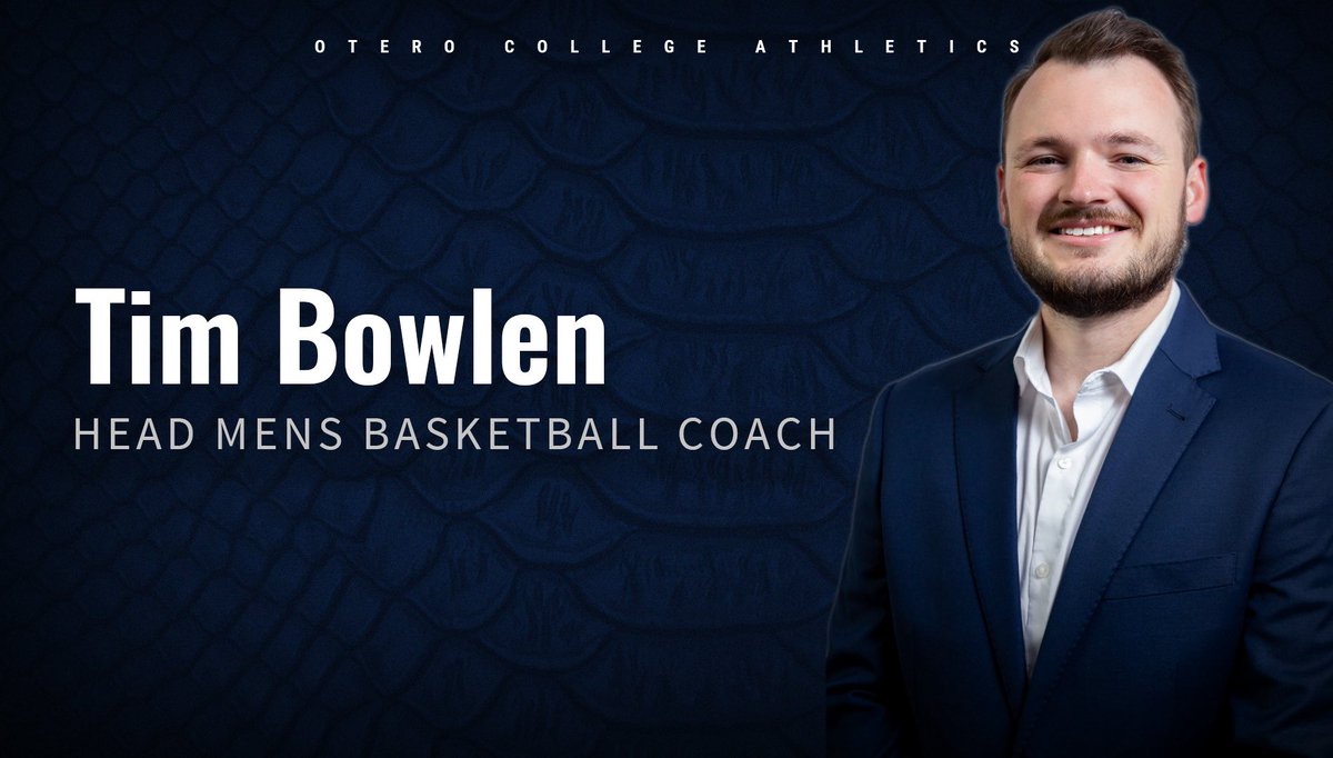 Oterombasketball (@oterobasketball) on Twitter photo We would like to officially announce Tim Bowlen <a href="/Timothy_Bowlen/">Tim Bowlen</a> as the next Head Men’s Basketball Coach at Otero. Bowlen rejoins the program after a year as assistant coach in 2023.
The first game of Bowlen’s tenure is the home opener on Halloween night!
oterorattlers.com/sports/mbkb/20… We would like to officially announce Tim Bowlen <a href="/Timothy_Bowlen/">Tim Bowlen</a> as the next Head Men’s Basketball Coach at Otero. Bowlen rejoins the program after a year as assistant coach in 2023.
The first game of Bowlen’s tenure is the home opener on Halloween night!
oterorattlers.com/sports/mbkb/20…