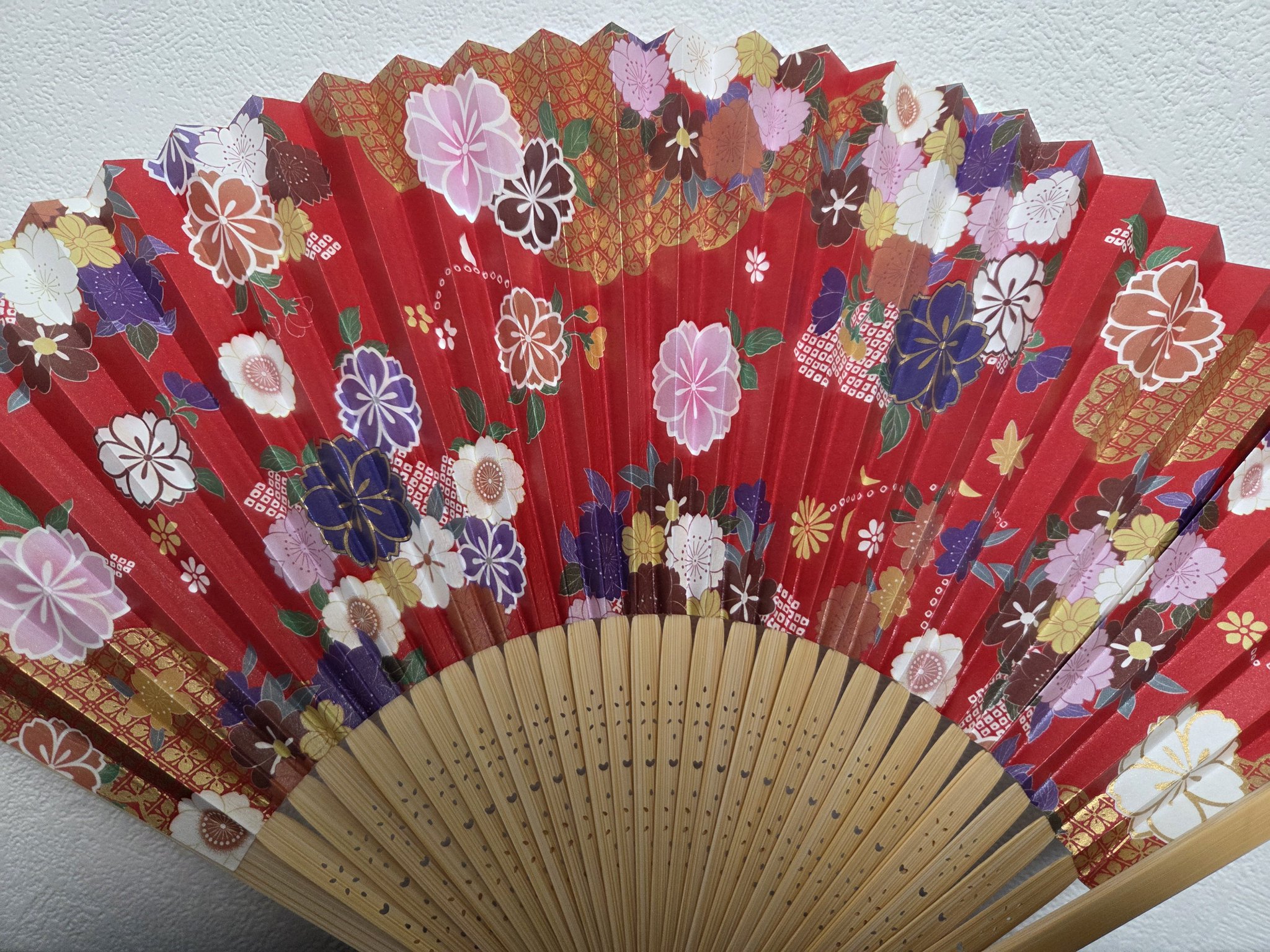 西陣織り舞扇子・扇子セット 万博限定 飯田グループ 大阪・関西万博で