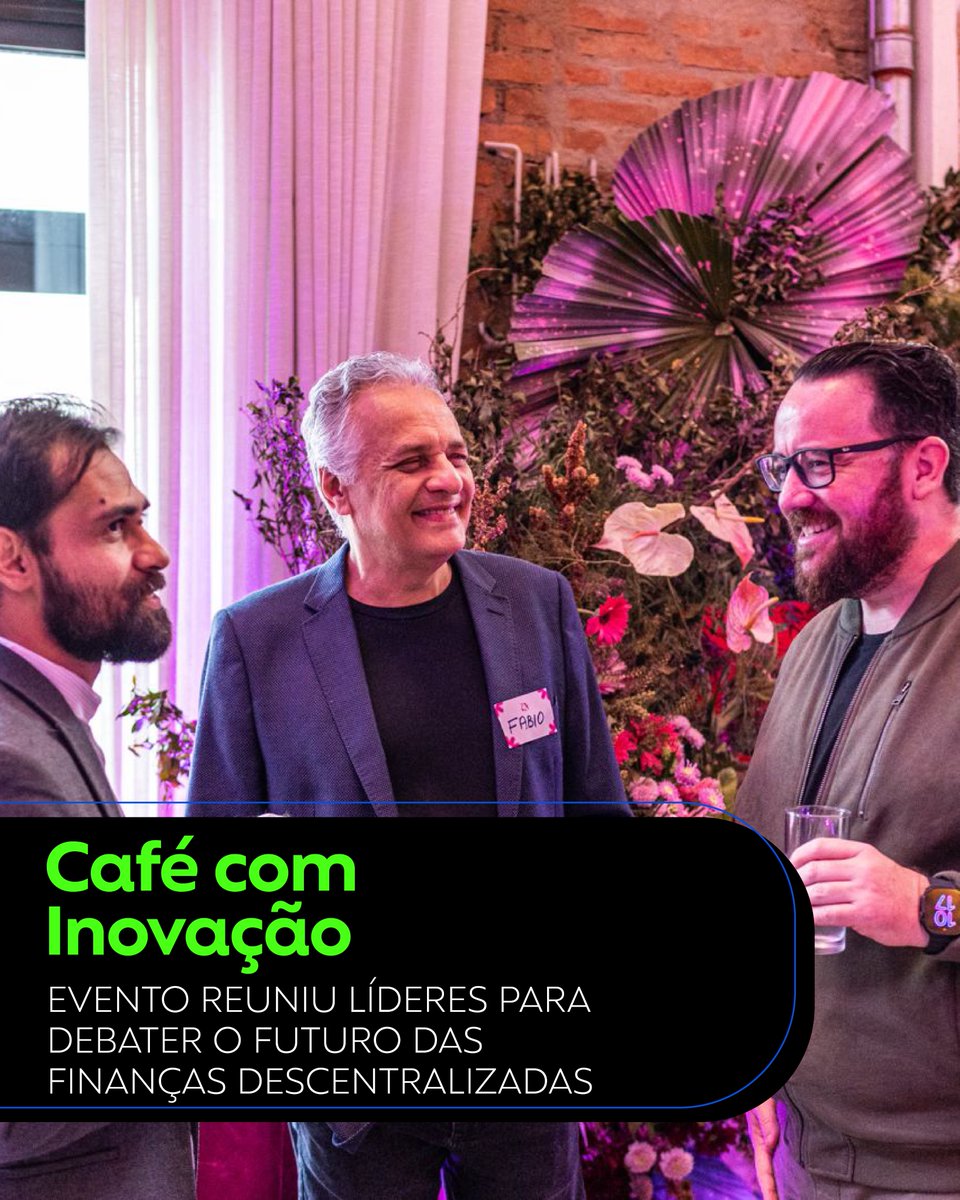 ABcripto (@abcriptooficial) on Twitter photo Na semana passada, a <a href="/Uniswap/">Uniswap Labs 🦄</a> promoveu o Café com Inovação, reunindo líderes para debater o futuro das #DeFi no Brasil. ☕🚀
A #ABcripto foi representada por Fábio Moraes, em um encontro que gerou conexões, aproximou associados e apresentou a associação a novos parceiros. Na semana passada, a <a href="/Uniswap/">Uniswap Labs 🦄</a> promoveu o Café com Inovação, reunindo líderes para debater o futuro das #DeFi no Brasil. ☕🚀
A #ABcripto foi representada por Fábio Moraes, em um encontro que gerou conexões, aproximou associados e apresentou a associação a novos parceiros.