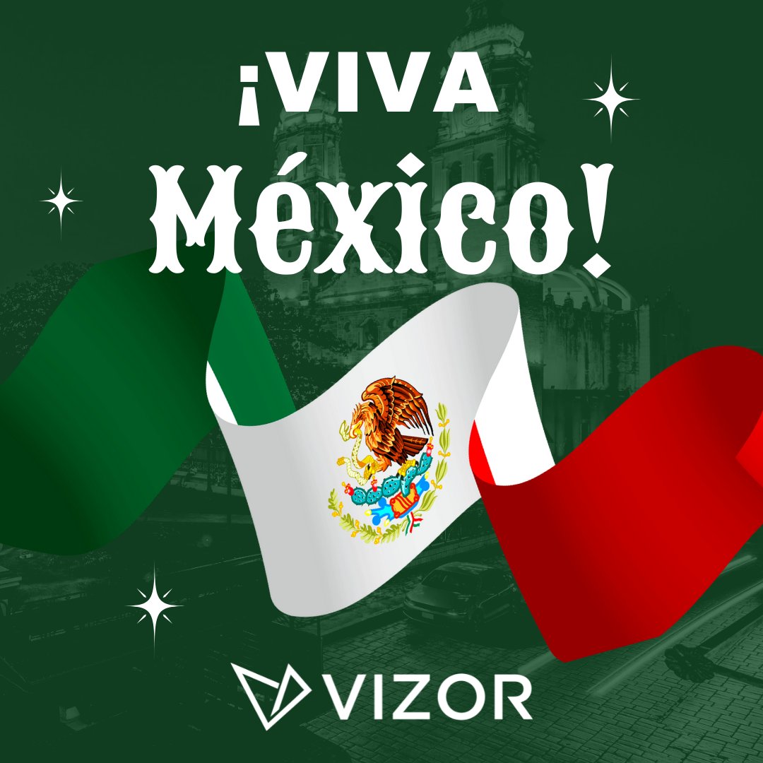 Happy Independence Day Mexican customers and colleagues ¡Viva México!