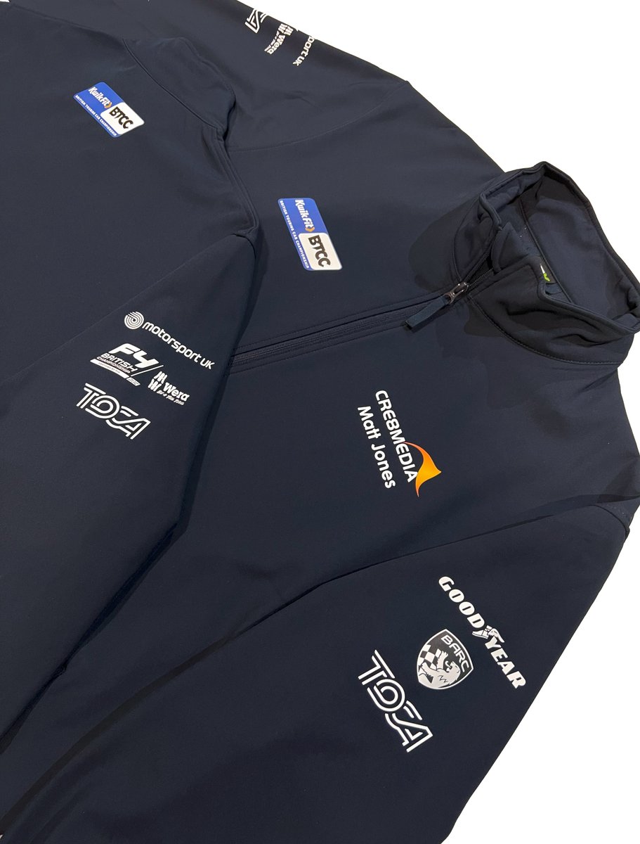 WizardEmb's tweet image. Cre8media Ltd Softshell Jackets - complete with printed branding on both chests, sleeves and neck 👌

Take your branding to the next level
wizardembroidery.co.uk

#wizardembroidery #branding #workwear #uniform #teamwear #softshelljackets #btcc #britishf4 #motorsport #racing