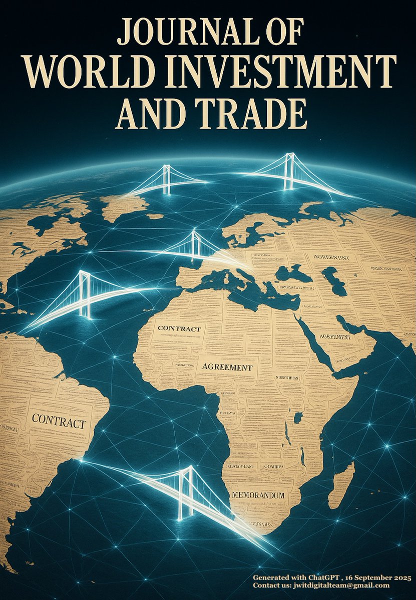 In ‘International Investment Law and Plurilateralism – Concept, Prospects and Limitations’ (2025) 26 JWIT (Advance Access), Lam and Voigt revisit the concept of plurilateralism and its prospects for shaping investment law and the green transition. Link: shorturl.at/oQYsV