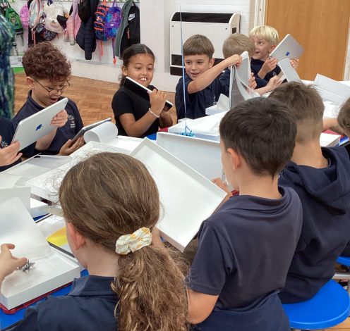 TenterfieldsPA's tweet photo. Year 3 have received their very own iPads 🎉  This is a big step in their educational journey, The iPads will help them to explore topics and access information in a fun, engaging way. We can't wait to see all the amazing things they'll create and discover! 🚀
#ICanBecomeUnstuck https://t.co/5E0TNSRVMf