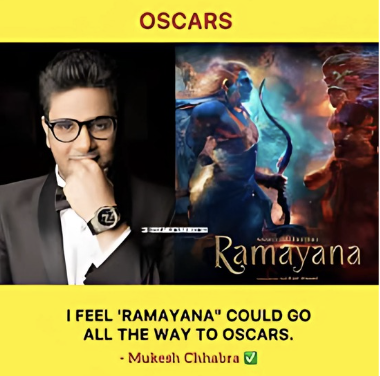 shree_ramakijai's tweet photo. #MukeshChhabra on why #RanbirKapoor is Rama in Namit Malhotra’s #Ramayana: “There’s this innocence, a calmness on his face, which was needed. There’s a child in him, and it shows.” - #HindustanTimes ✨
Best person for Rama! #Rambir #RamayanaByNamitMalhotra #Ramayana2026 https://t.co/OSsjFmi5iu