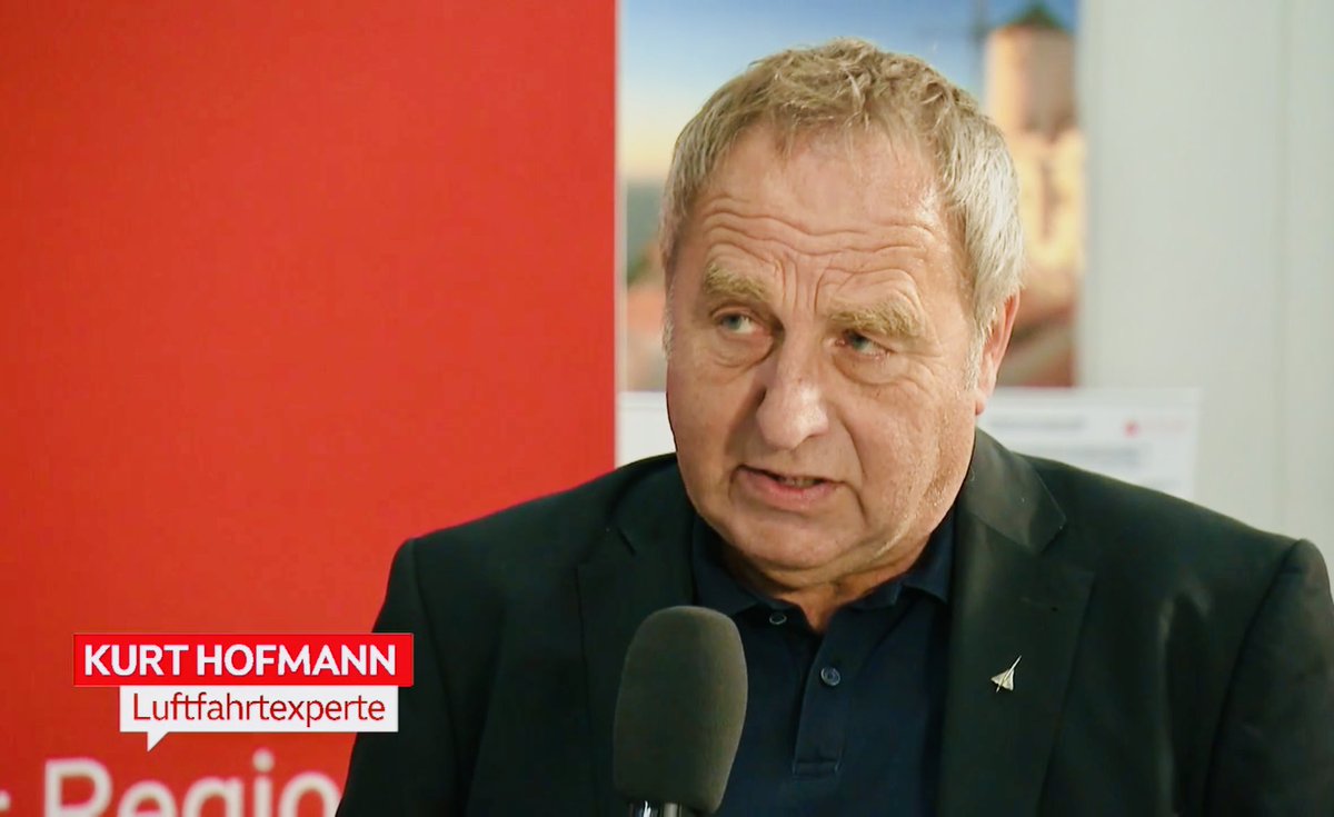 HofmannAviation's tweet image. #TVwork with ORF at Linz Airport about the future of regional airport connectivity to major hubs like Frankfurt. Will we see more PSO routes on services like this? The local government of Upper Austria is willing to support the Linz-Frankfurt route by PSO.