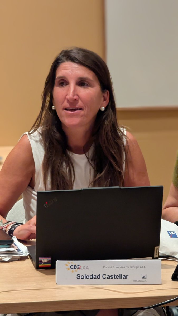 AXA EWC (@axa_ewc) on Twitter photo Soledad Castellar, #AXAEWC UNI Expert, updates the participants on UNI's topics: AI, geopolitical news
<a href="/UNI_Europa/">UNI Europa</a> Soledad Castellar, #AXAEWC UNI Expert, updates the participants on UNI's topics: AI, geopolitical news
<a href="/UNI_Europa/">UNI Europa</a>