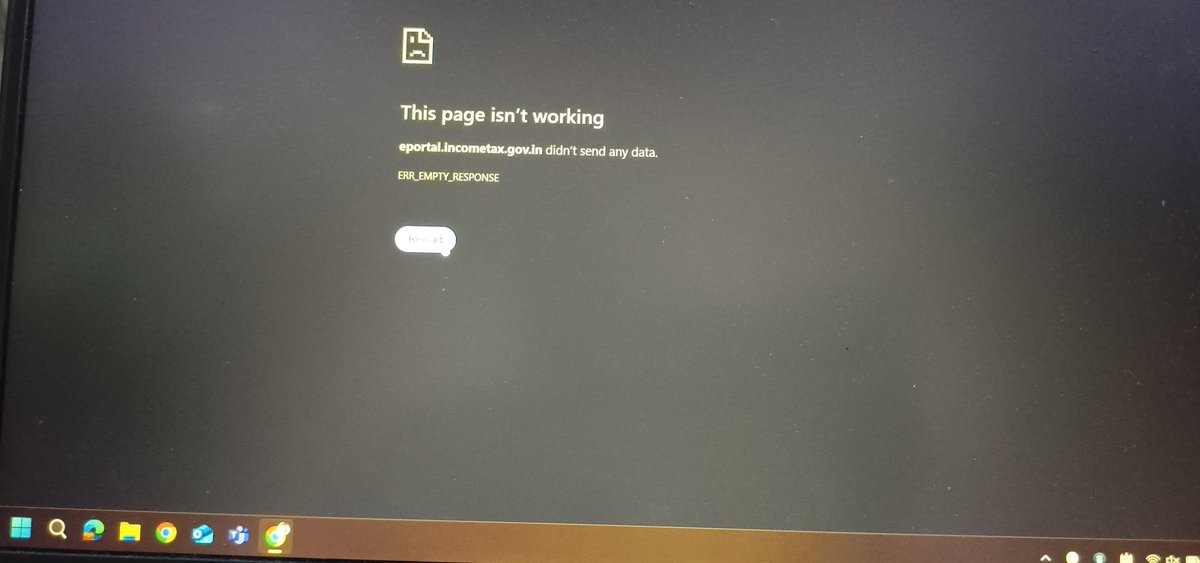 arunavaghosh77's tweet photo. @IncomeTaxIndia site is not working what should I do https://t.co/tnjAqYI4sk