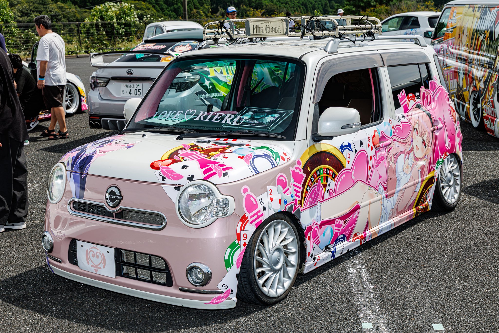 いなっちの車 Do you know the name of this ? Toyota Racing Development