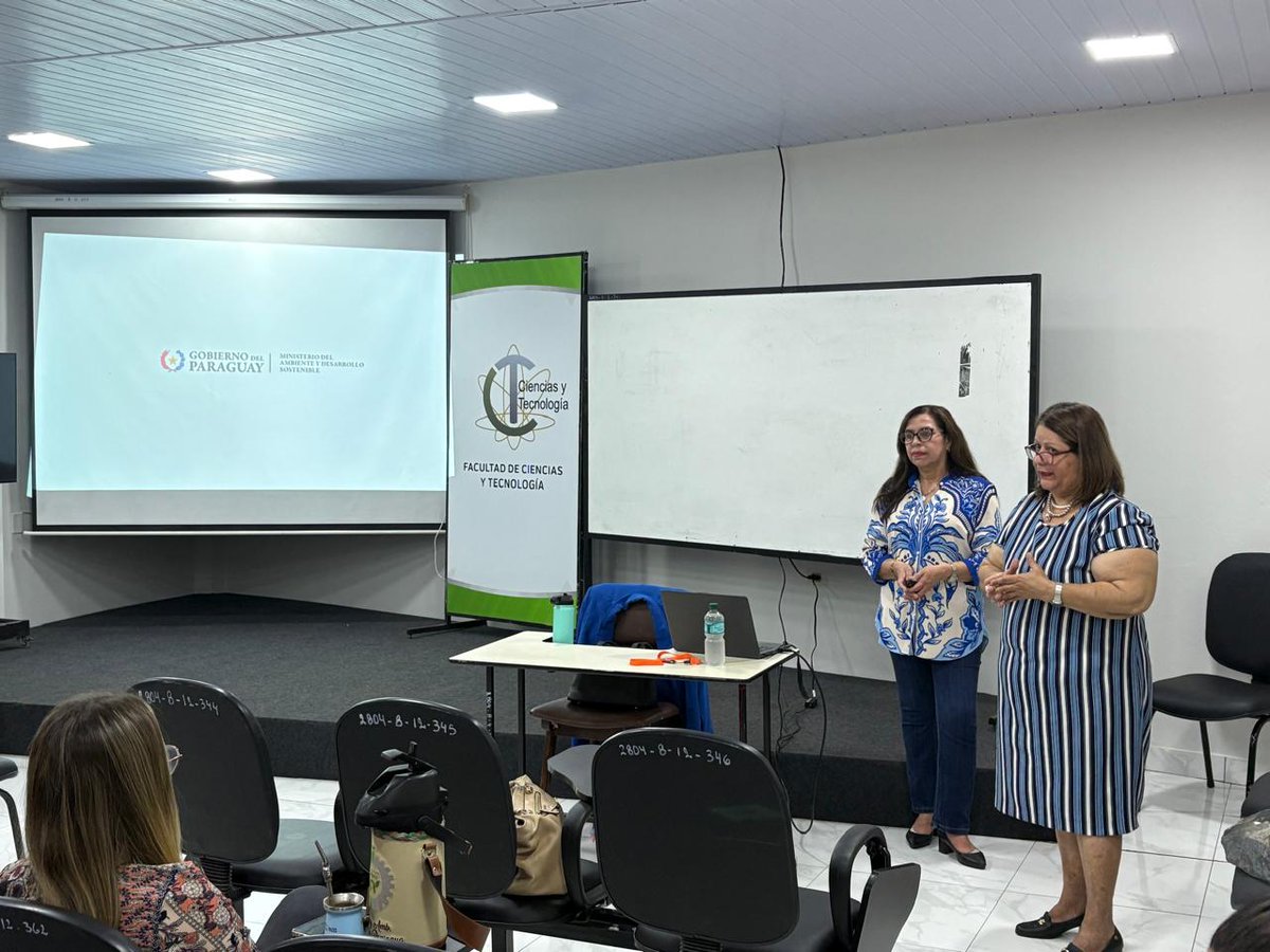 🌍💨 En la FaCyT se realizó la charla “Problemática de la Capa de Ozono, Protocolo de Montreal y acciones del Paraguay”, organizada con la DGA-MADES. Estudiantes y docentes reflexionaron sobre el rol del país en la protección ambiental.
👉facyt.uni.edu.py
#FaCyT #UNI