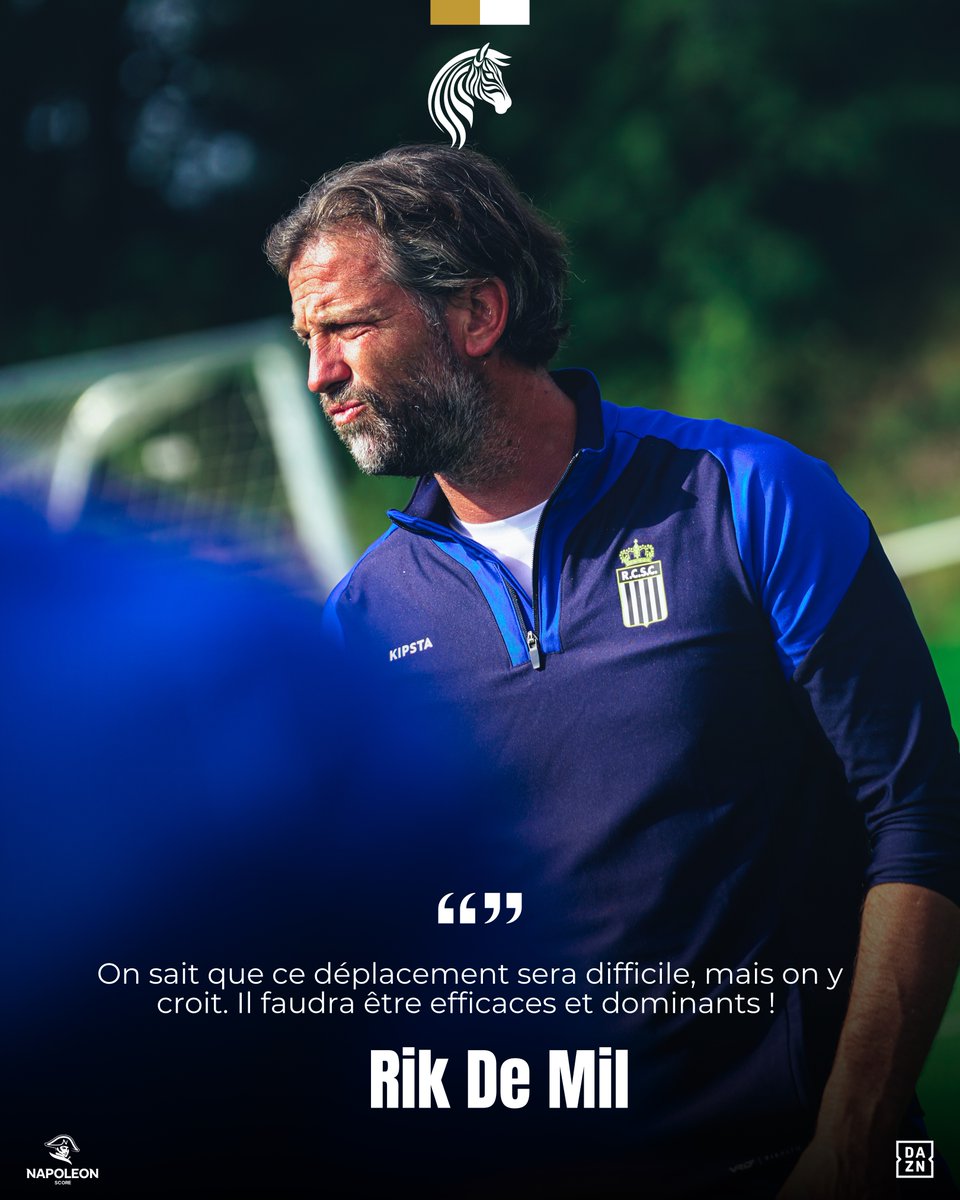 SportCharleroi's tweet photo. ๐ฃ๏ธ ร la veille du dรฉplacement ร Genk, le coach sโest prรฉsentรฉ devant les journalistes. ๐๏ธ
๐ https://t.co/4gHxk4l4m7
#KRCCHA #NapoleonScore โซโช https://t.co/9YNl7IUtMZ