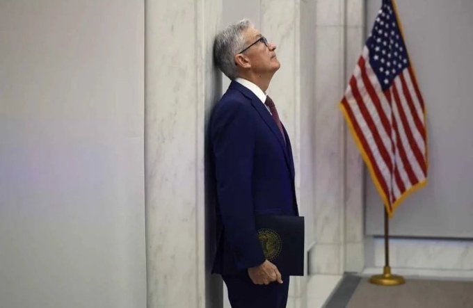 meeky_fx's tweet image. Jerome Powell preparing to scatter everywhere in the market on Wednesday