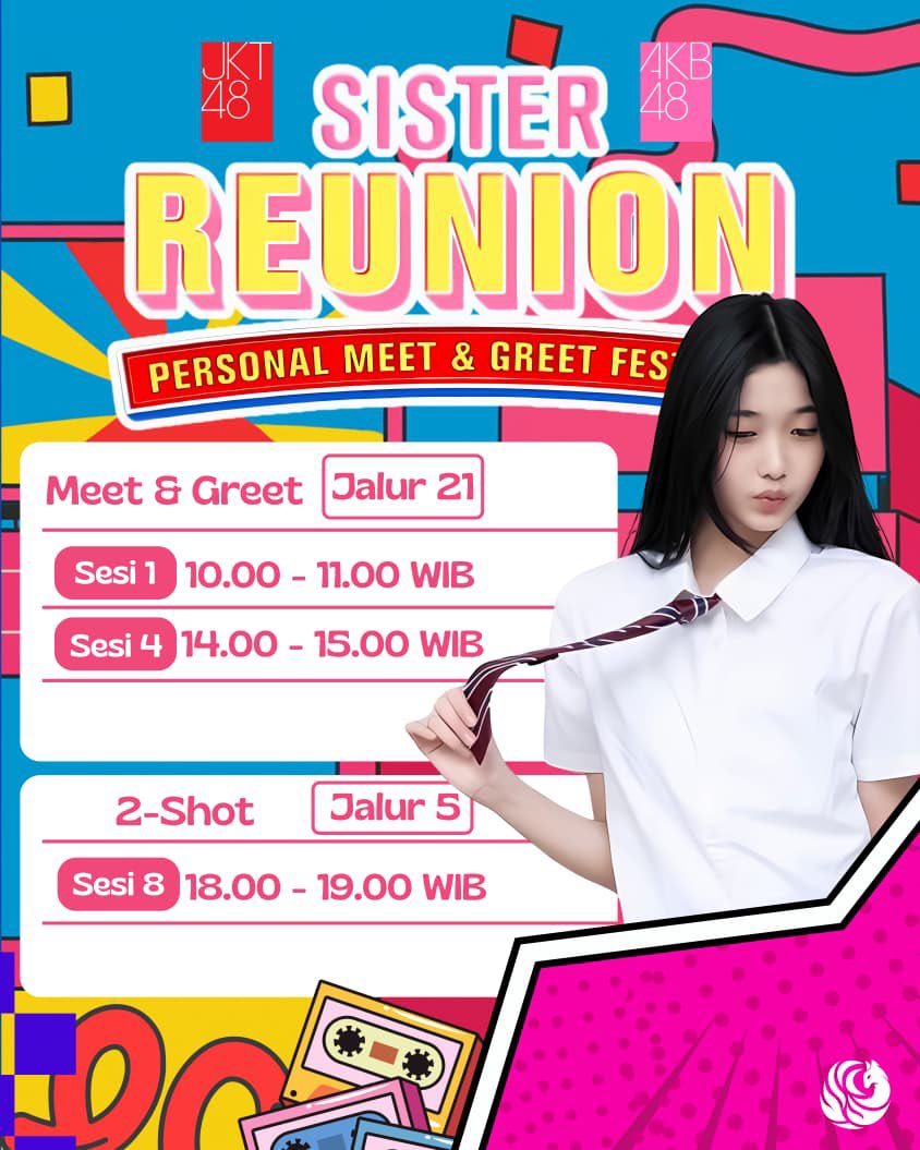 olinara_'s tweet photo. Halo BrokOline! ✨ Jangan lewatkan kesempatan untuk bertemu langsung dengan @M_OlineJKT48 di “SISTER REUNION” JKT48 & AKB48 Personal Meet & Greet Festival
📅 Tanggal: 25 Oktober 2025
📍 Lokasi: ICE Indonesia, BSD City
#EnSync https://t.co/UMCqzsjeCZ