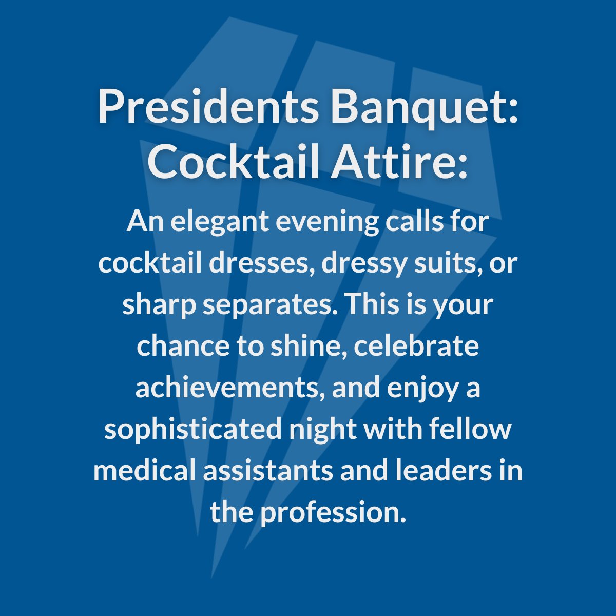 Packing Tip: Bring versatile pieces that you can mix and match, and don’t forget layers for varying temperatures between continuing education session rooms and evening events. With the right outfits, you’ll feel confident, stylish, and ready to make the most of every moment!