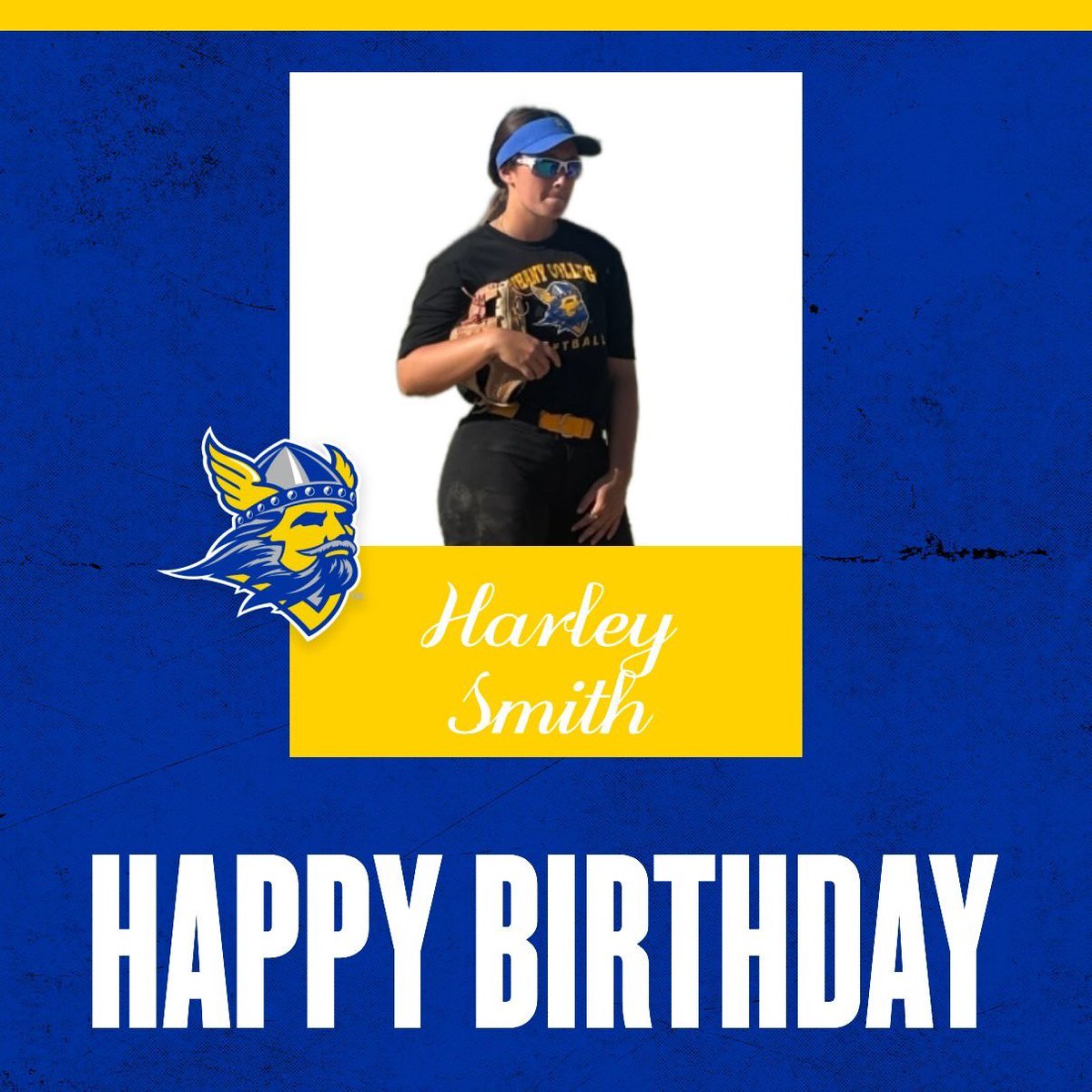 Happy happy birthday Harley! Have a wonderful day! We love you 💙💛