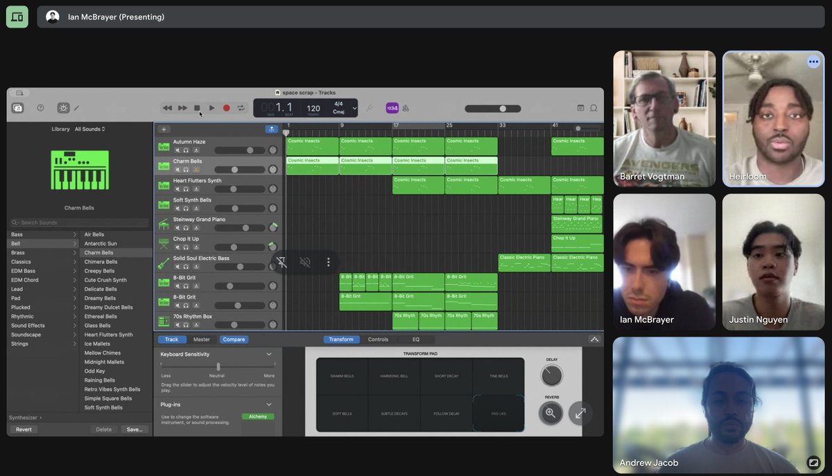Heirloom_page's tweet photo. No  game demo is complete without music . Space scrap is also coming with  its own original soundtrack made by one of the members. I won’t spoil  the track but it’ll be on Heirloom. #buildinpublix #buildinpublic https://t.co/9WczX7tSzQ