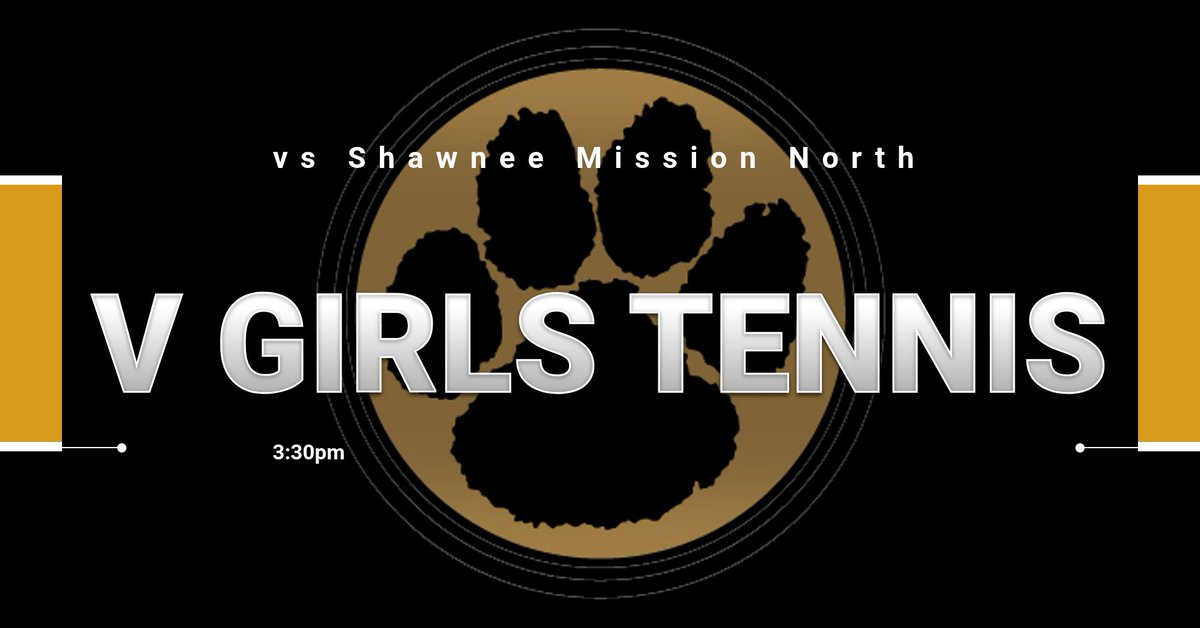 Varsity Girls Tennis takes on  Shawnee Mission North in a dual today at 3:30pm at PHS.