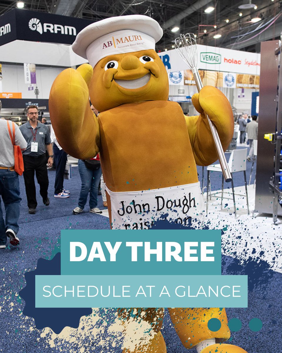 BakingExpo's tweet photo. Rise and shine bakers! Who's ready for Day 3 of #IBIE2025? Grab your coffee and head to the show floor – it’s going to be another BIG day. ☕

See the full events schedule here: https://t.co/GS3AUEPOPG

 #BakingExpo #BakeryIndustry #BakeryBusiness #BakeryCommunity https://t.co/l8szpV2DFK