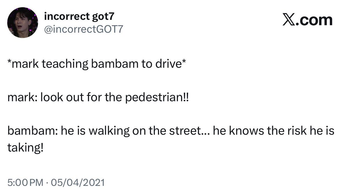 incorrect got7 tweet media