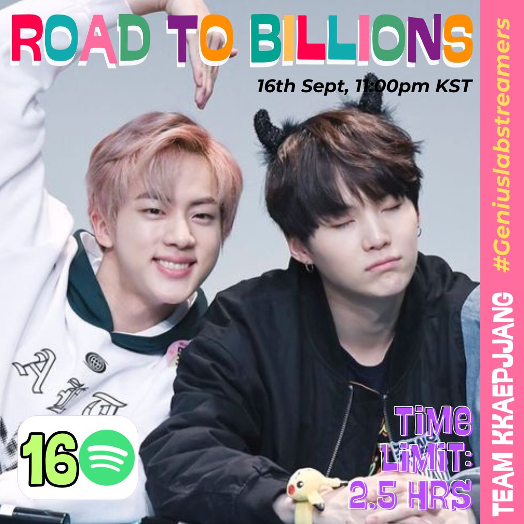 sbattle613's tweet photo. ROAD TO BILLIONS BATTLE 💥
TEAM #KKAEPJJANG VS TEAM #GOODBOY, ARE YOU GUYS READY??💥🙂↕️
TEAM #KKAEPJJANG, drop your SS HERE 👇🏻
Time limit: 2.5 hours ⏰
Playlist: https://t.co/f0s50PGMLM
Tags:
#TeamKKAEPJJANG
#Geniuslabstreamers
#DontSayYouLoveMe_to_500M https://t.co/MvyZTxWN7A