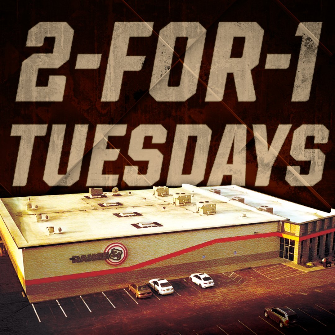 range_54's tweet photo. 🔥 Bring a friend, split the bill… or don’t! Tuesdays = 2 shooters for the price of 1. https://t.co/sWtaBbVY75