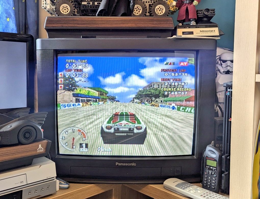 Some games transcend time, not because of their graphics or complexity, but because they capture something pure. 

SEGA Rally on the Saturn is pure driving bliss. No fluff, just perfect physics and iconic tracks. Timeless.

#SegaSaturn
#SeagaRally
#RetroGaming