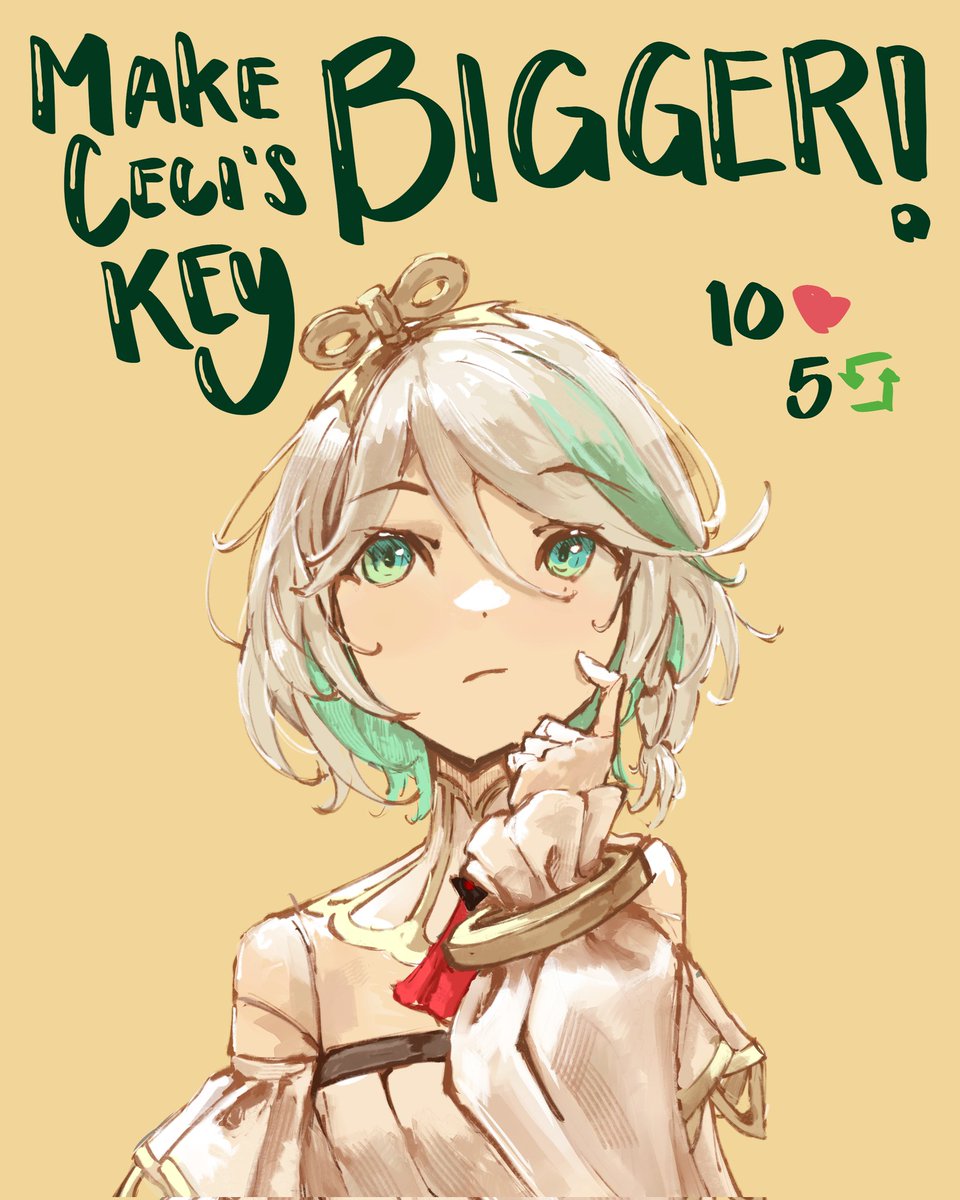 TabsArts's tweet image. Ceci's key looking a little small
#Immergination