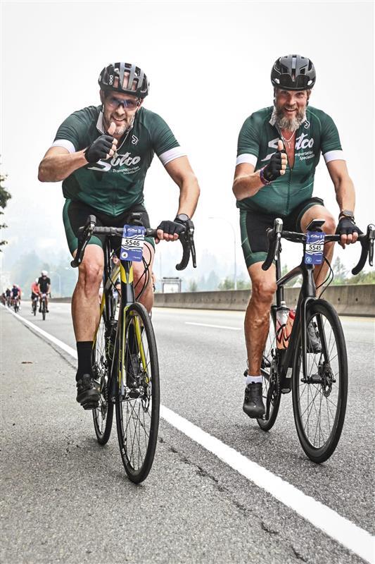 🚴‍♂️💪 Brothers Chris and Doug Sutherland, leaders of The Sutherland Group, took on the RBC GranFondo Whistler — a 122 km ride along the stunning Sea to Sky Corridor — and they did it!
👉bit.ly/467T8sP
#SutherlandGroup #GranFondoWhistler #BeIconic #makeithappen