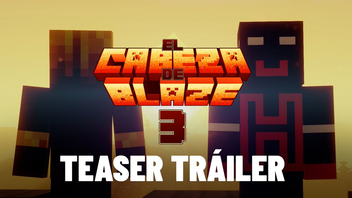 RubikPictures's tweet photo. Se acerca una tormenta — Mira ahora el Teaser Tráiler oficial de #ElCabezaDeBlaze3. Se estrena a finales de año exclusivamente en nuestro canal de YouTube.

LINK: https://t.co/bQVy8nCG1y

Protagonizada por @RubikYT_ @KillerCreeper55 @Shadoune666 @YupYuperman https://t.co/G9409TcWmX