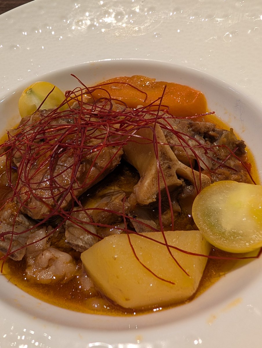 BlueHeartsUWS's tweet photo. #HaHaHappy coffee shop hosted a #Mongolian tasting dinner last Friday.
Lamb stew. Quite good.
#モンゴル料理 のテイスティング #QuarryBay
#HongKong https://t.co/vVku2oAawV