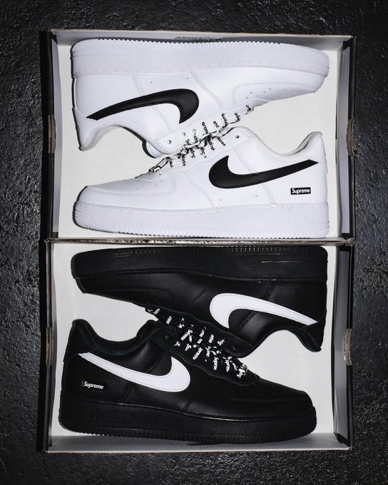 Supreme is Dropping New Nike Air Force 1 Colorways for the Fall