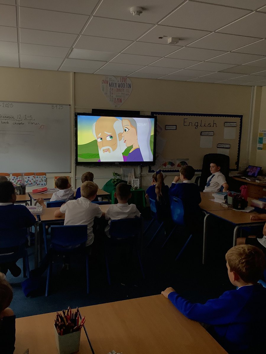 In their RE lesson, Class 10 have been looking at the scripture ‘The Call of Abraham’ and how he taught us to trust God’s plan for us. 🙏
<a href="/muchwooltonsch/">Much Woolton School</a> 
#muchwooltonre