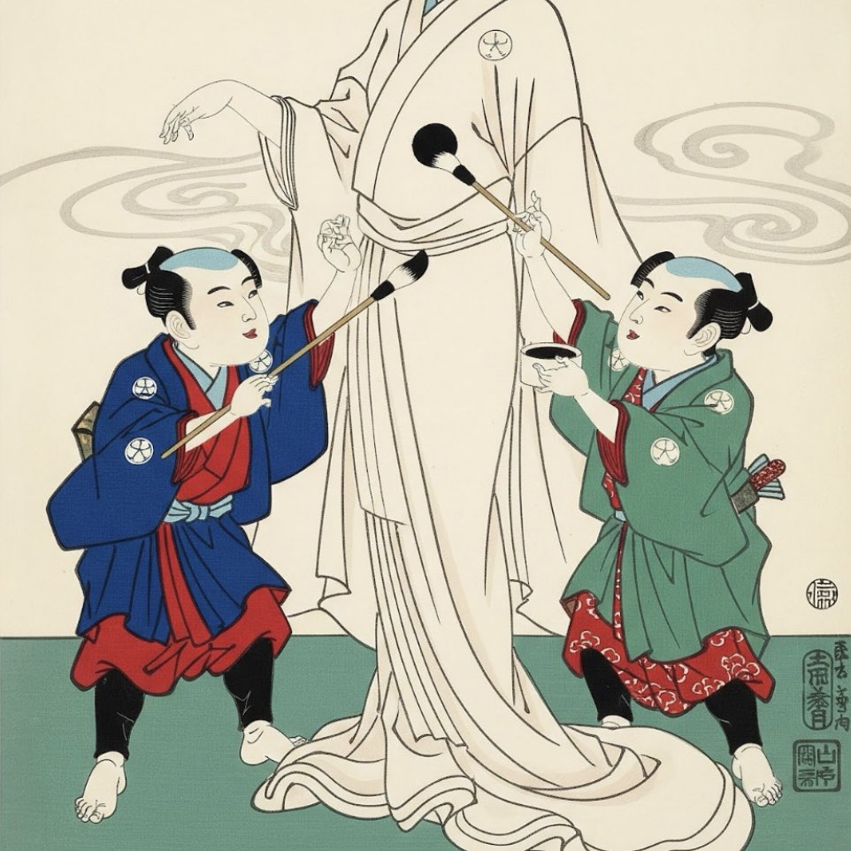chinkoksaihokei's tweet photo. 『童筆胸丸戯図』
“Playful Brushwork of O-Marks on a Woman’s Chest”
#Japan #Art #Ukiyoe #OMark https://t.co/Gw0PG5PMsg