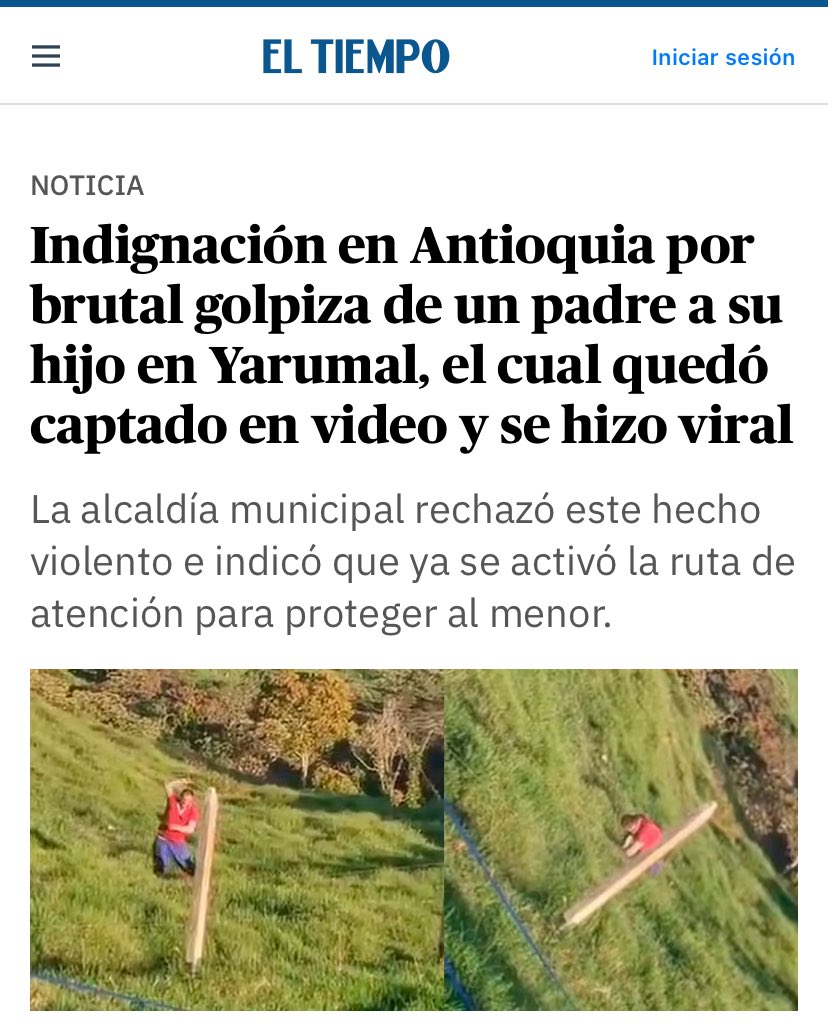 La violencia contra los niños no se escapa de la realidad que vive Colombia tras tres años de desgobierno.
La indiferencia del Pdte. <a href="/petrogustavo/">Gustavo Petro</a> ante los atroces casos de los últimos días indigna, genera rabia y evidencia su poca preocupación por #NuestrosNiños. ¡Inadmisible!