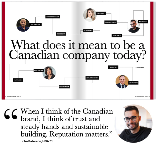 Proud to be featured in Ivey Intouch sharing why Canadian identity is a real competitive edge in Canadian M&amp;A.

Thanks <a href="/iveybusiness/">Ivey Business School</a> for the spotlight.

📰 Read here: online.flippingbook.com/view/419930421…

#Quadshift #CanadianBusiness #MergersAndAcquisitions #IveyHBA