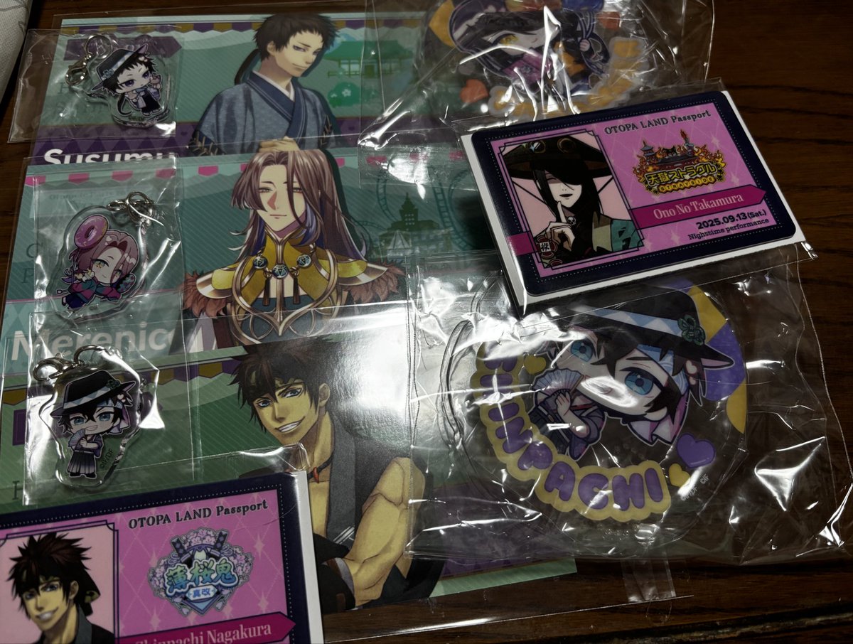 nekoneko2341's tweet photo. オトメイトパーティ2025 オトパ　パスポート風　バルーン　アクリルスタンド　アクスタ　等身　ちび　SD

譲）⭐︎アラン、メレニス、幸麿、⭐︎聖ヤ、シェルビー、臣、永倉、山崎

求）沖田、斎藤、聖ヤ、響

⭐︎は交換のみ。三角交換◯、手渡し郵送◯
下記に続く。 https://t.co/gFQDsFXuZ7