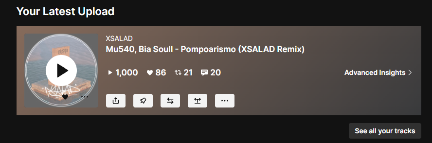 1000 plays em 1 semaninha, isso significa mto pra nós!!

projetos novos smp deixam a gente inseguro

obrigado por ouvirem, baixarem, tocarem, amamos vcs ♥

<a href="/necroez/">necroez</a>