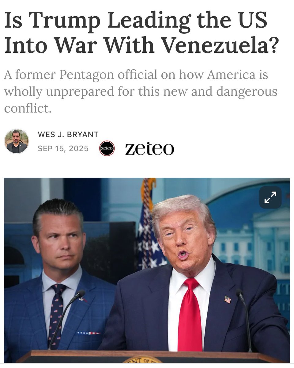 In my latest article exclusive to <a href="/zeteo_news/">Zeteo</a>, I tackle the legal and ethical entanglements in the expanded use of the U.S. military by the Trump administration and the implications of the recent strikes against alleged drug trafficking vessels in the Caribbean.  

“Trump has