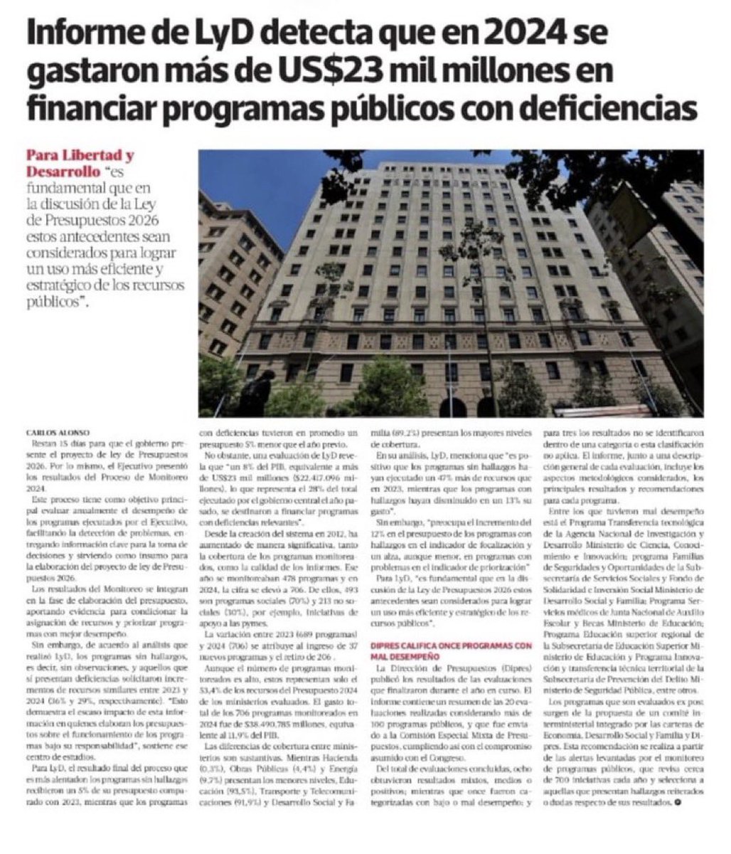 Los políticos de la casta te repiten que no se puede recortar el gasto público porque “habría que tocar el gasto social”. Pero lo dicen por ignorancia o porque temen perder sus privilegios.

El 2024 se despilfarraron más de 20.000 millones de dólares en programas públicos llenos