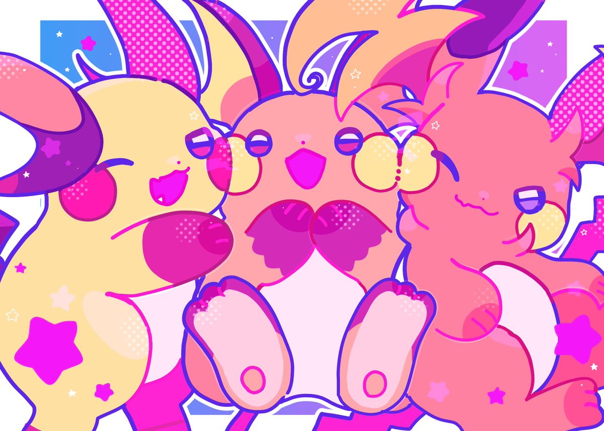 メガライチュウ⚡️ラクガキ