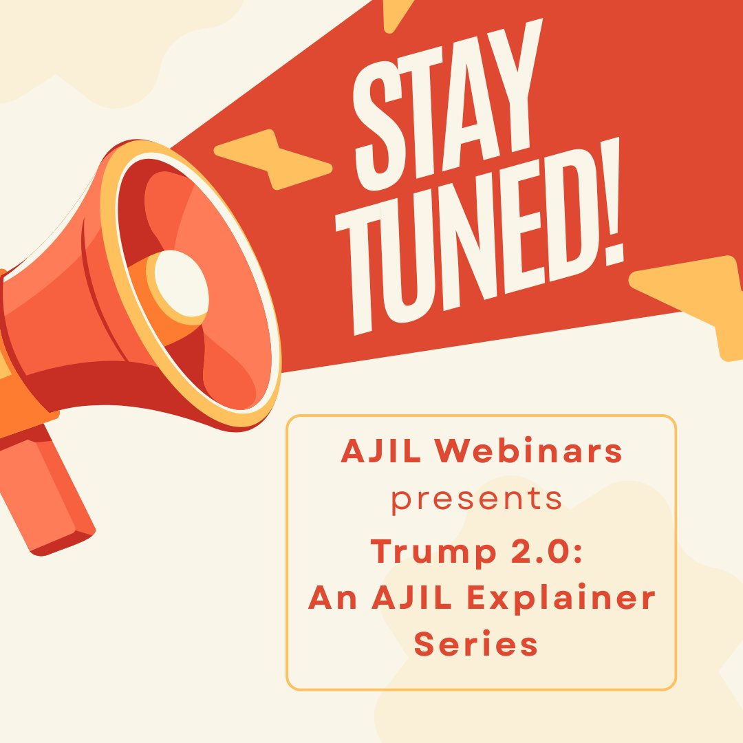AJIL and AJIL Unbound tweet media